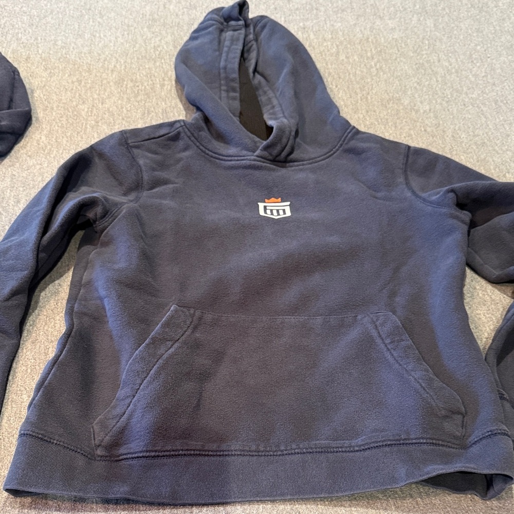 Kids Navy Blue Hoodie